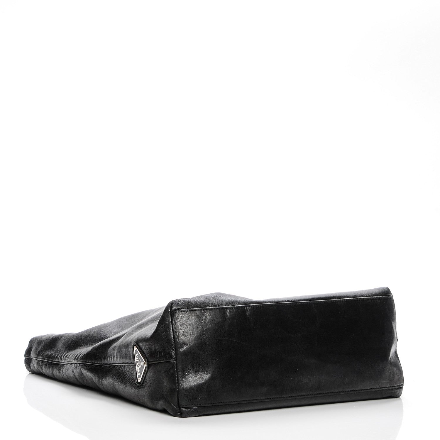 Prada Soft Calf Lucite Hobo Nero Black 4 of 11
