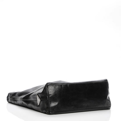 Prada Soft Calf Lucite Hobo Nero Black 4 of 11