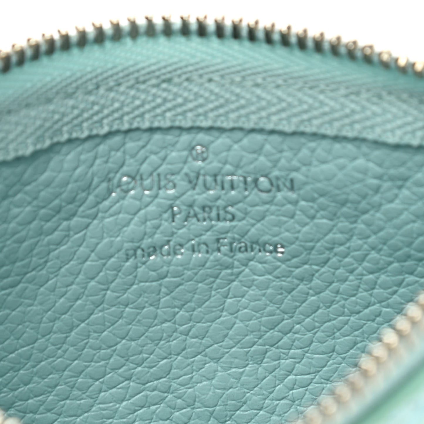 Empreinte Monogram Summer Stardust Key Pouch Water Green