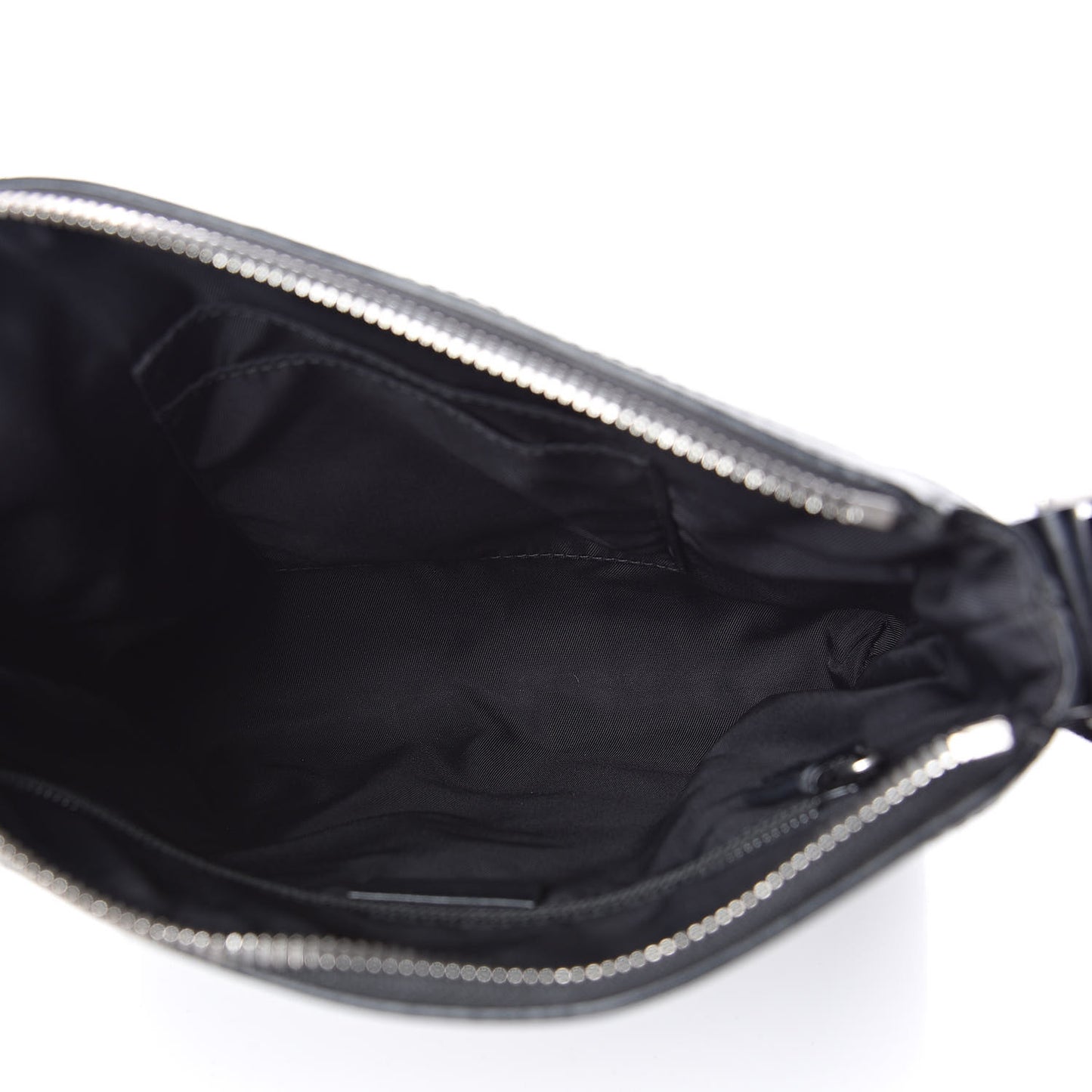 GG Supreme Monogram Web Messenger Bag Black