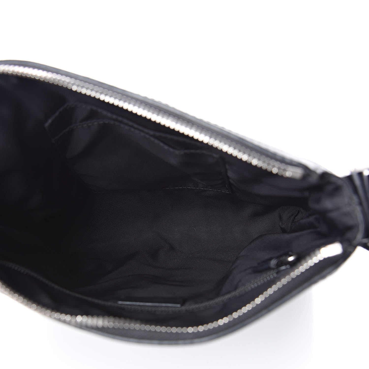 Gucci GG Supreme Monogram Web Messenger Bag Black 5 of 10