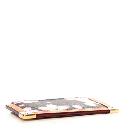 Louis Vuitton Monogram Cherry Blossom Key Pouch Brown 4 of 6