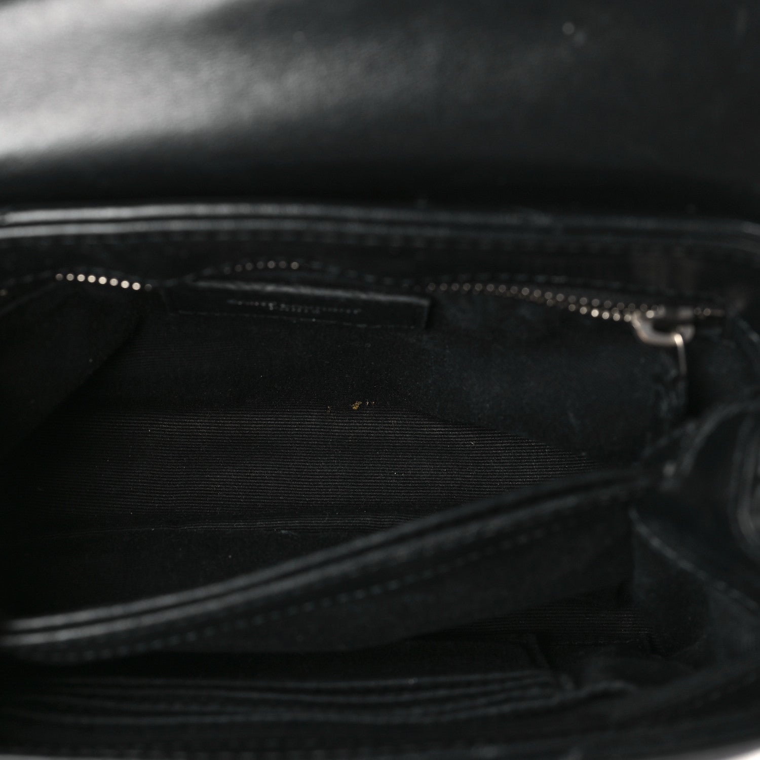 Saint Laurent Calfskin Y Quilted Monogram Toy Loulou Crossbody Bag Black 6 of 10