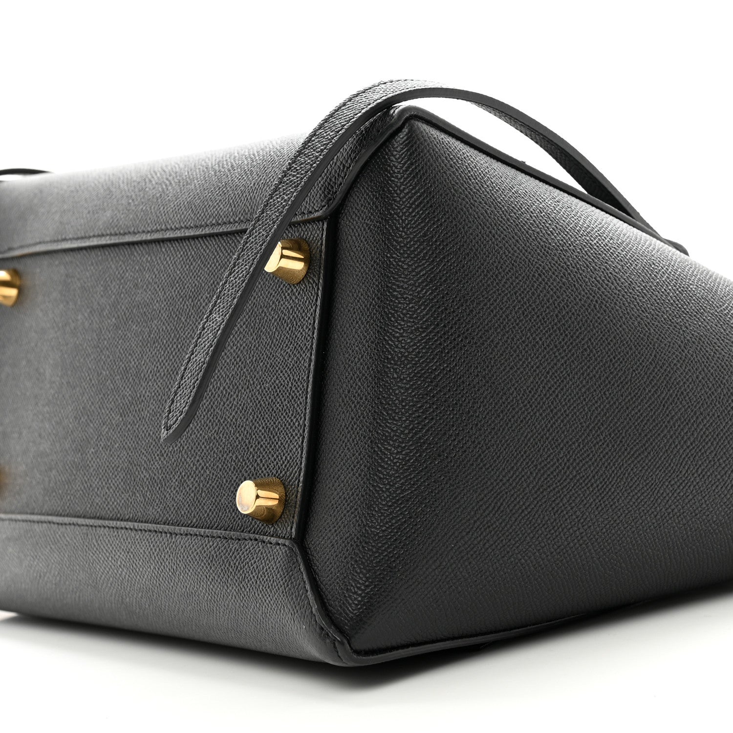 Celine Grained Calfskin Mini Belt Bag Black 9 of 10