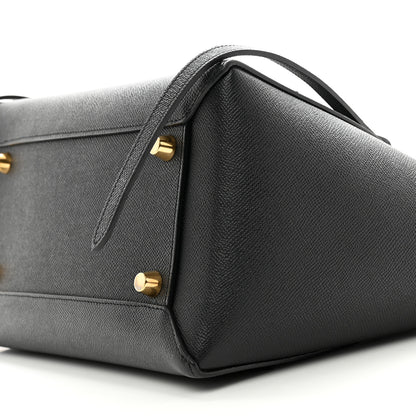 Celine Grained Calfskin Mini Belt Bag Black 9 of 10