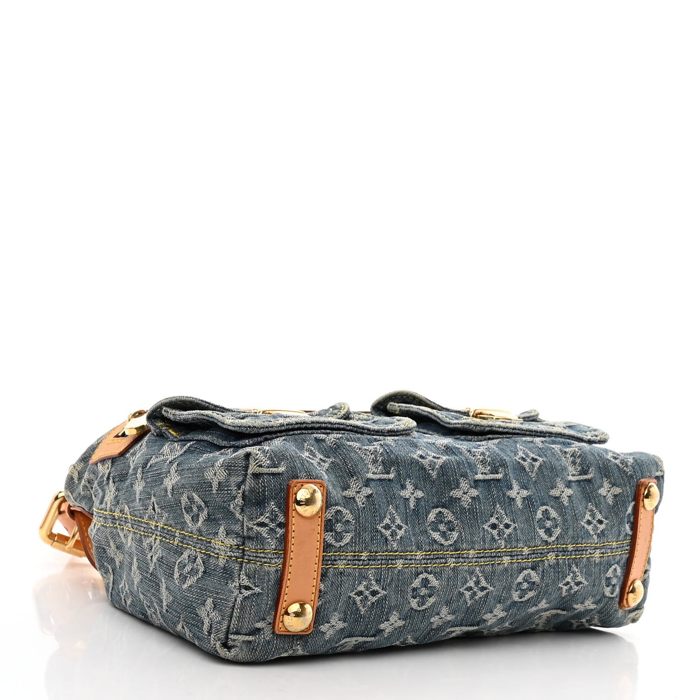 Monogram Denim Baggy PM Blue