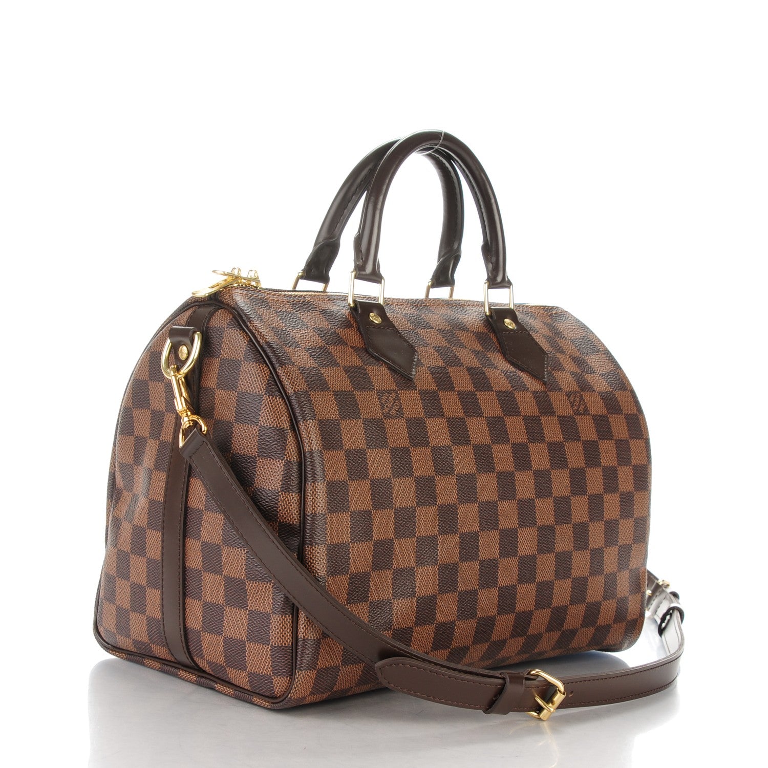 Louis Vuitton Damier Ebene Speedy Bandouliere 30 3 of 8