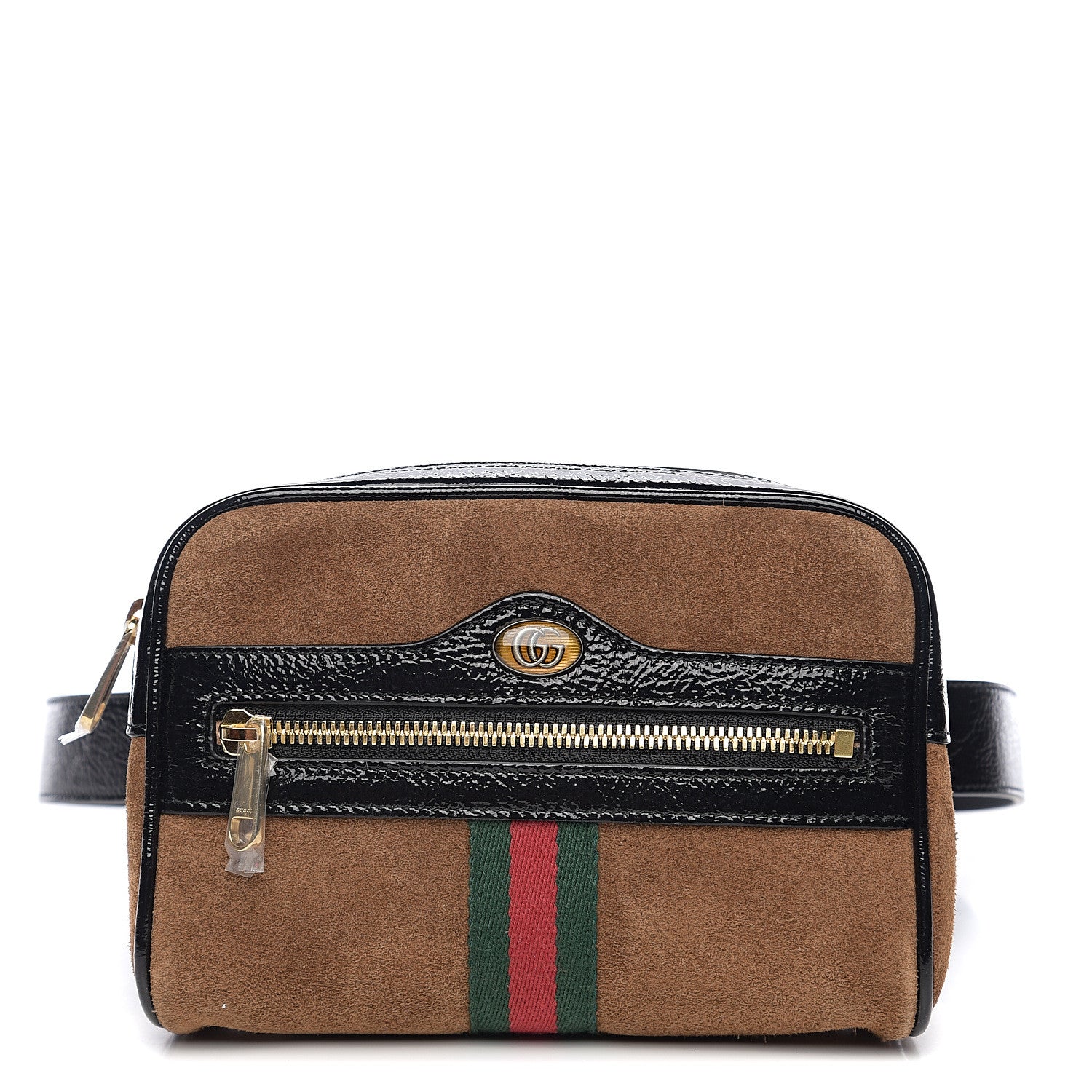 Gucci Suede Small Ophidia Belt Bag 75 30 Brown 1 of 10