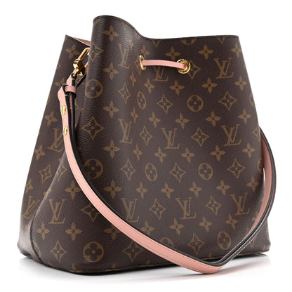 Louis Vuitton Monogram Neonoe MM Rose Poudre 4 of 21