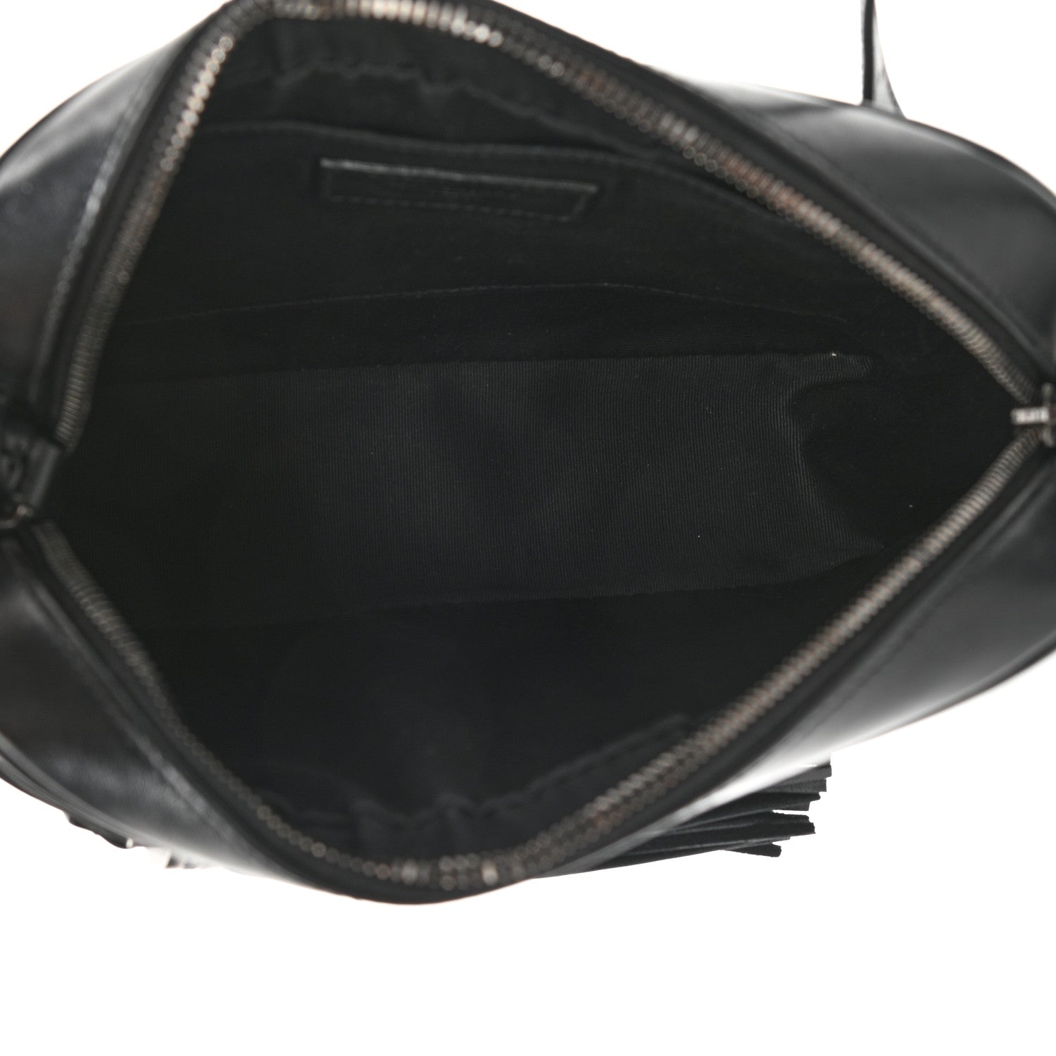 Saint Laurent Calfskin Matelasse Monogram Lou Camera Bag Black 5 of 11