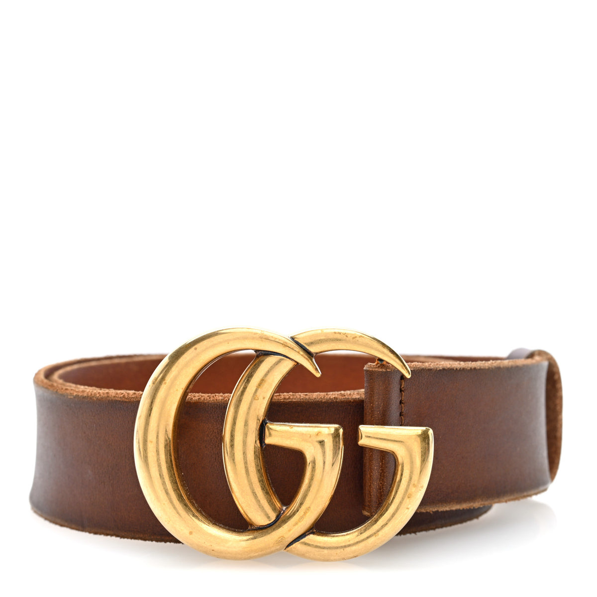 Gucci Faded Calfskin Double G 40mm Belt 75 30 Cuir 1 of 4