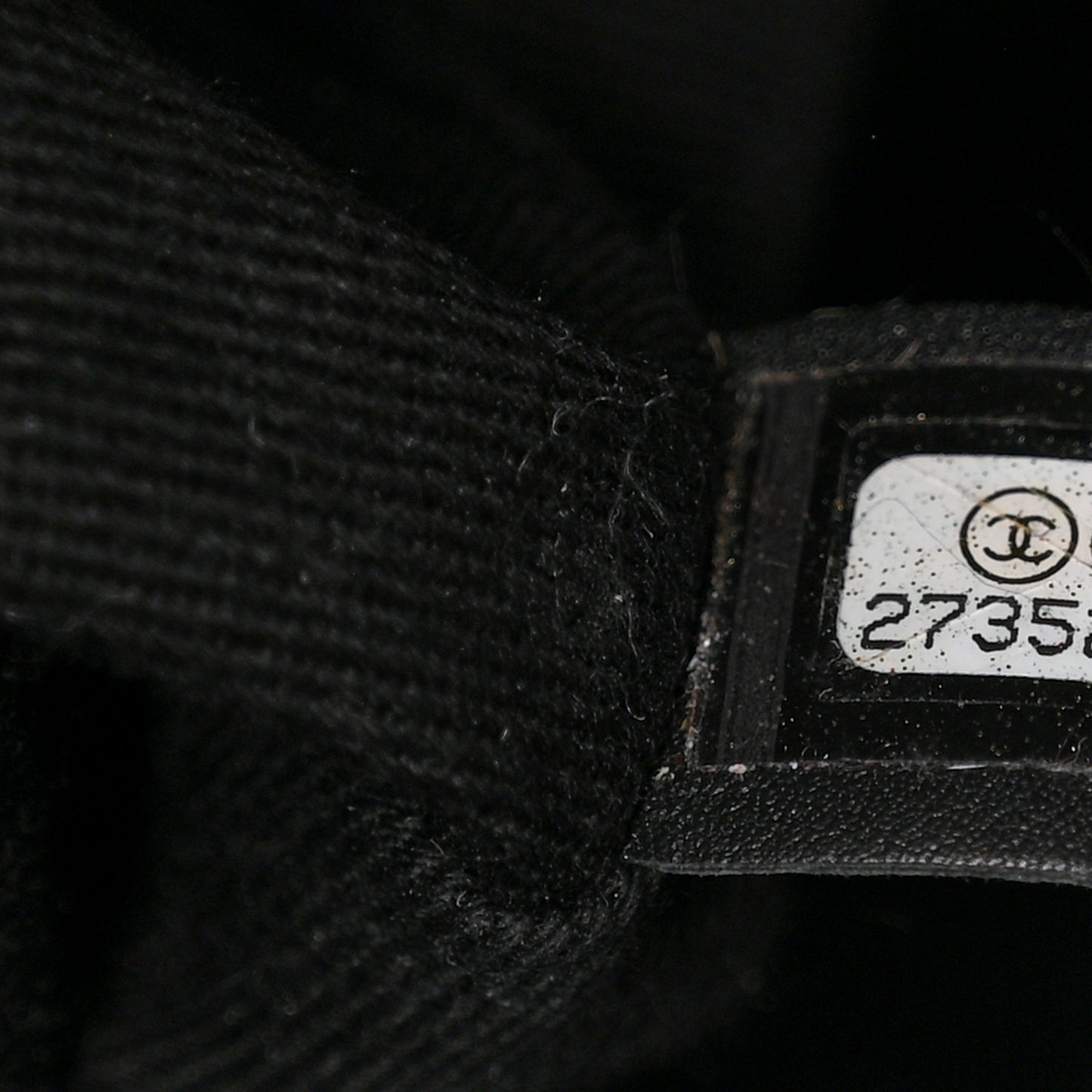 Caviar Stitched Large Shopping Tote Bag Black