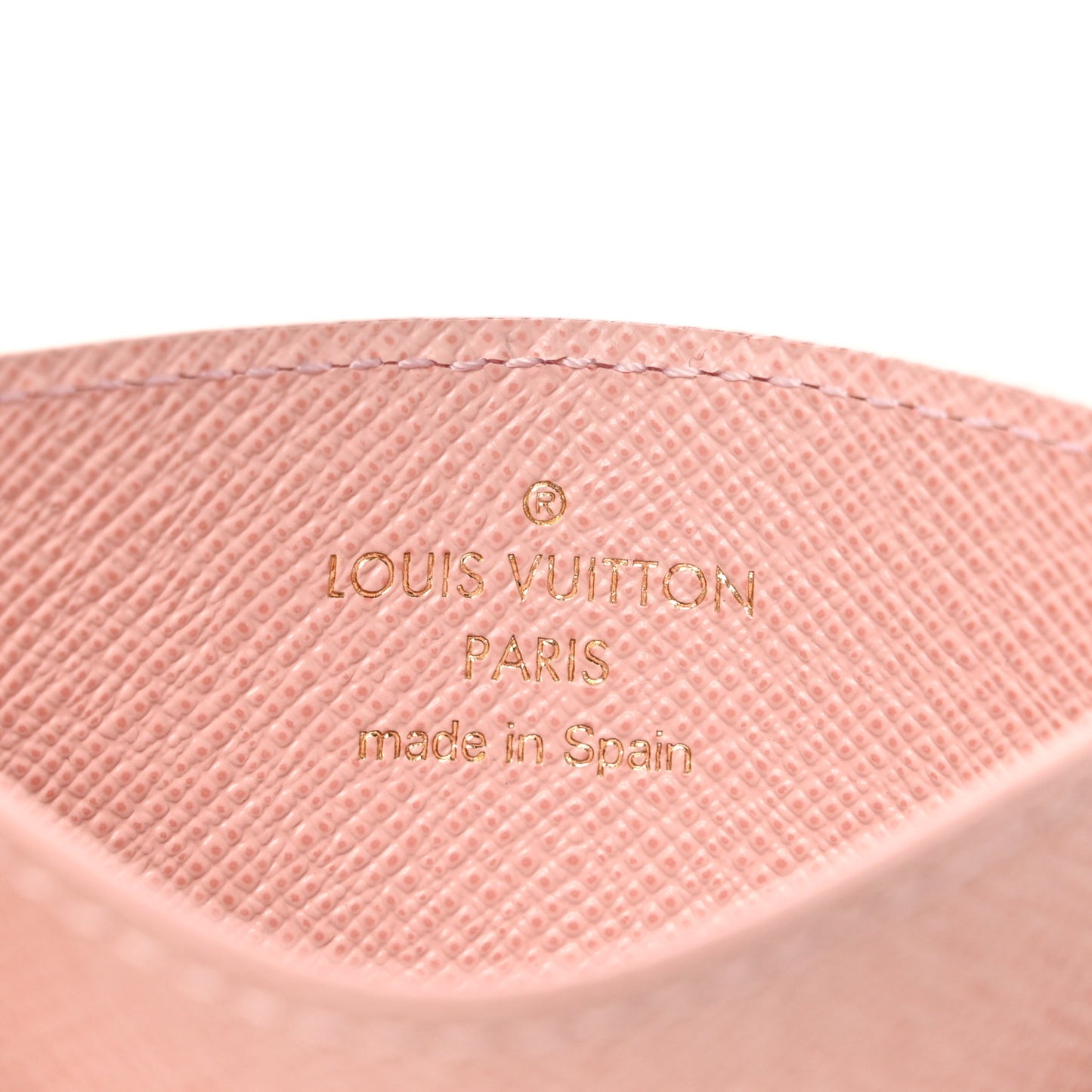 Damier Azur Daily Card Holder Rose Ballerine