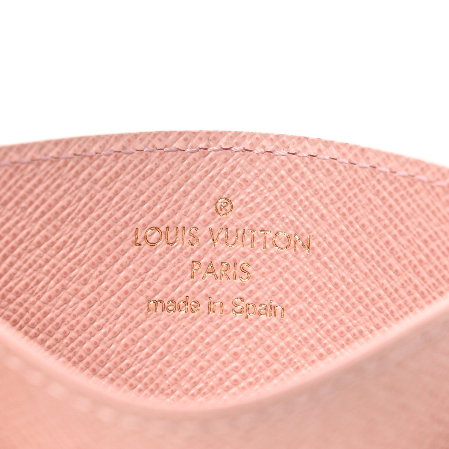 Louis Vuitton Damier Azur Daily Card Holder Rose Ballerine 6 of 7