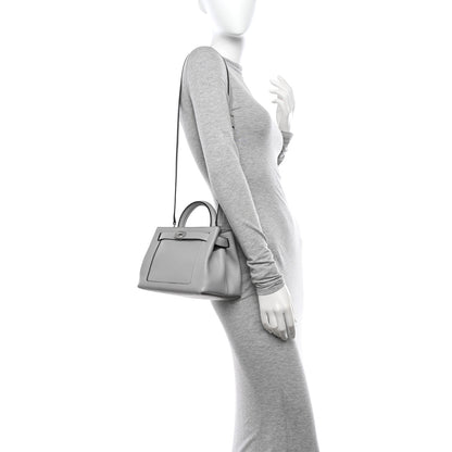 Mulberry Silky Calfskin Medium Islington Pale Grey 2 of 9