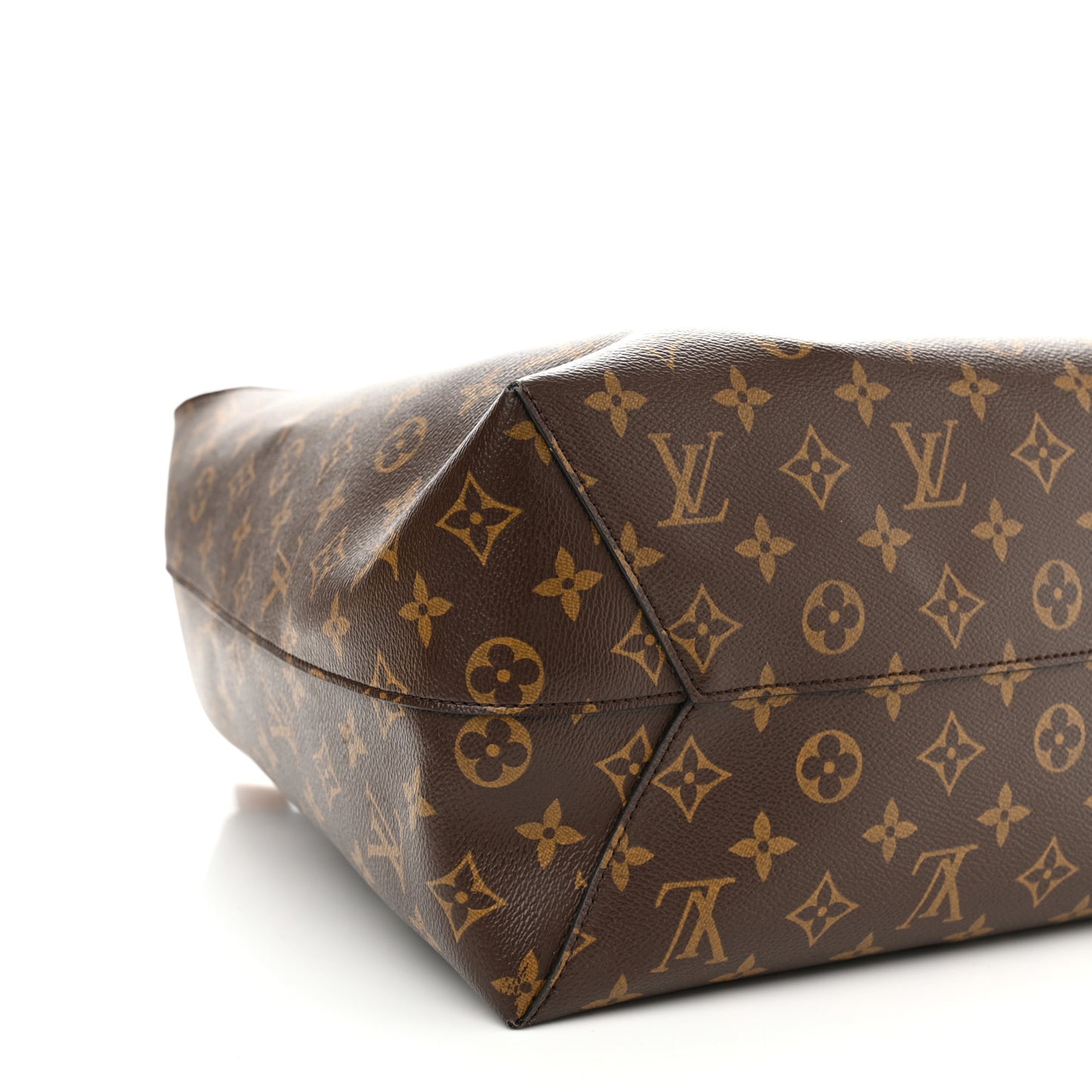 Monogram Flower Hobo Beige
