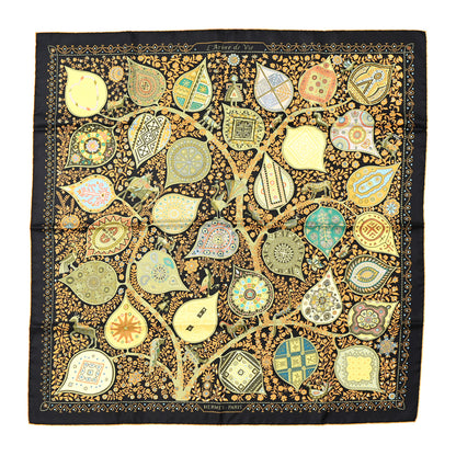 Hermes Silk L'Arbre De Vie Scarf 90 1 of 4