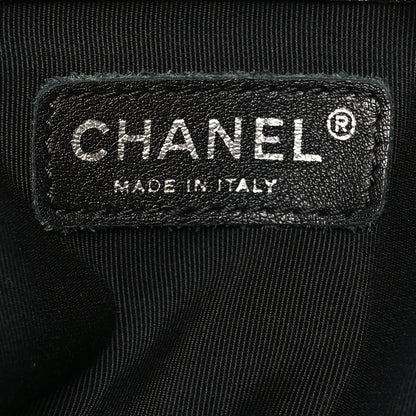 Chanel Calfskin Enchained XL Boy Flap Black 6 of 13