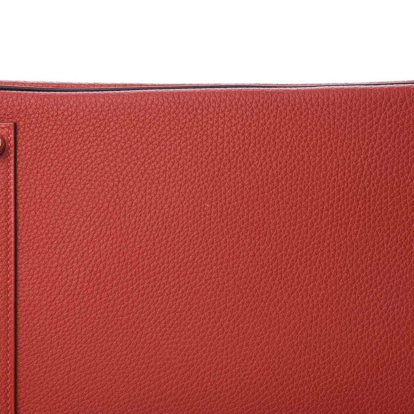 Togo Bi Color Horseshoe Birkin 35 Geranium Raisin