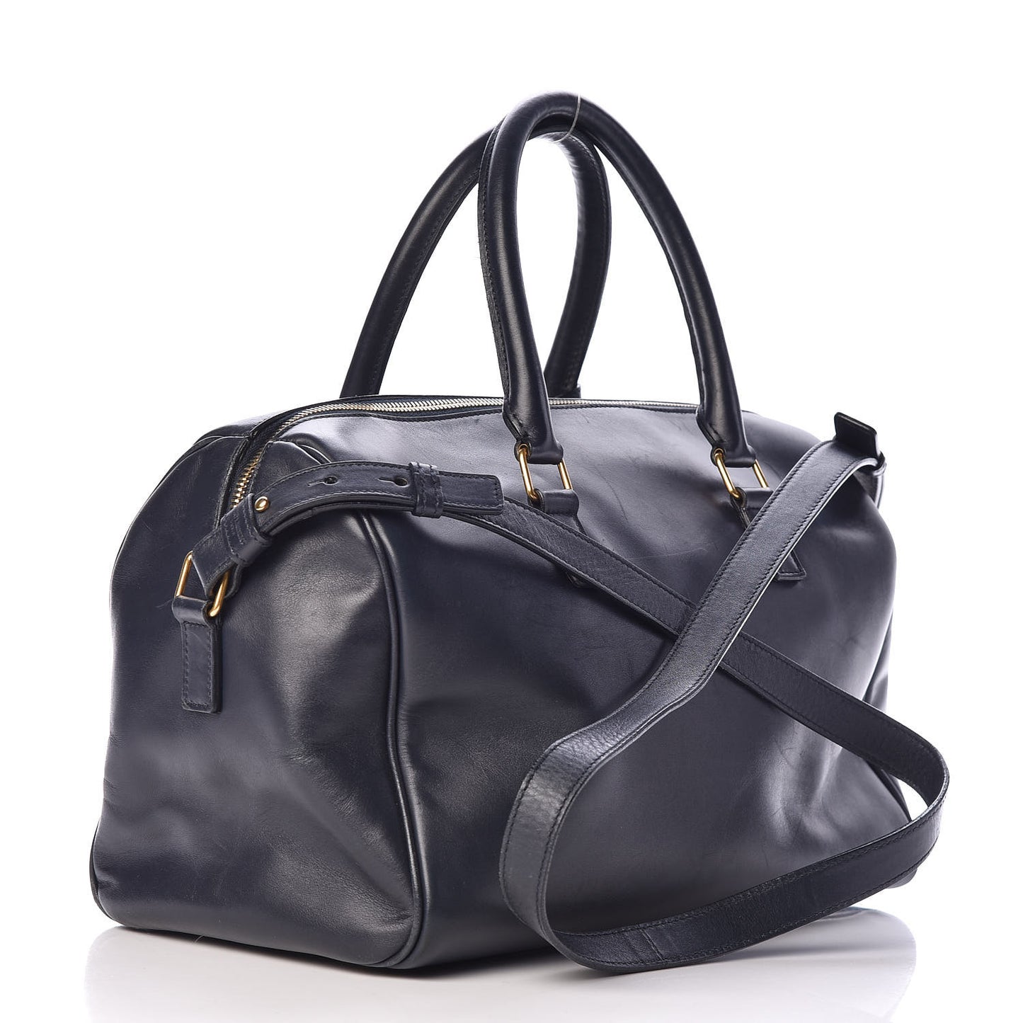 Calfskin Classic Duffle 6 Marine