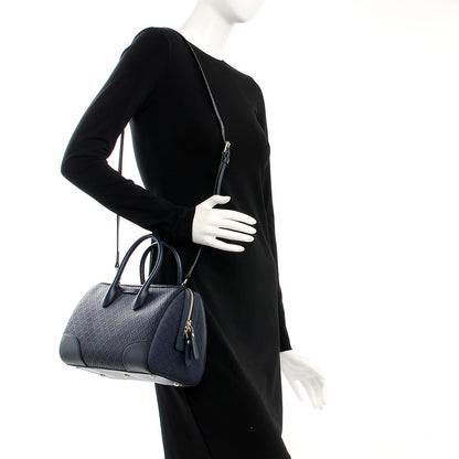Gucci Hilary Lux Bright Diamante Top Handle Bag Classic Marine 2 of 8