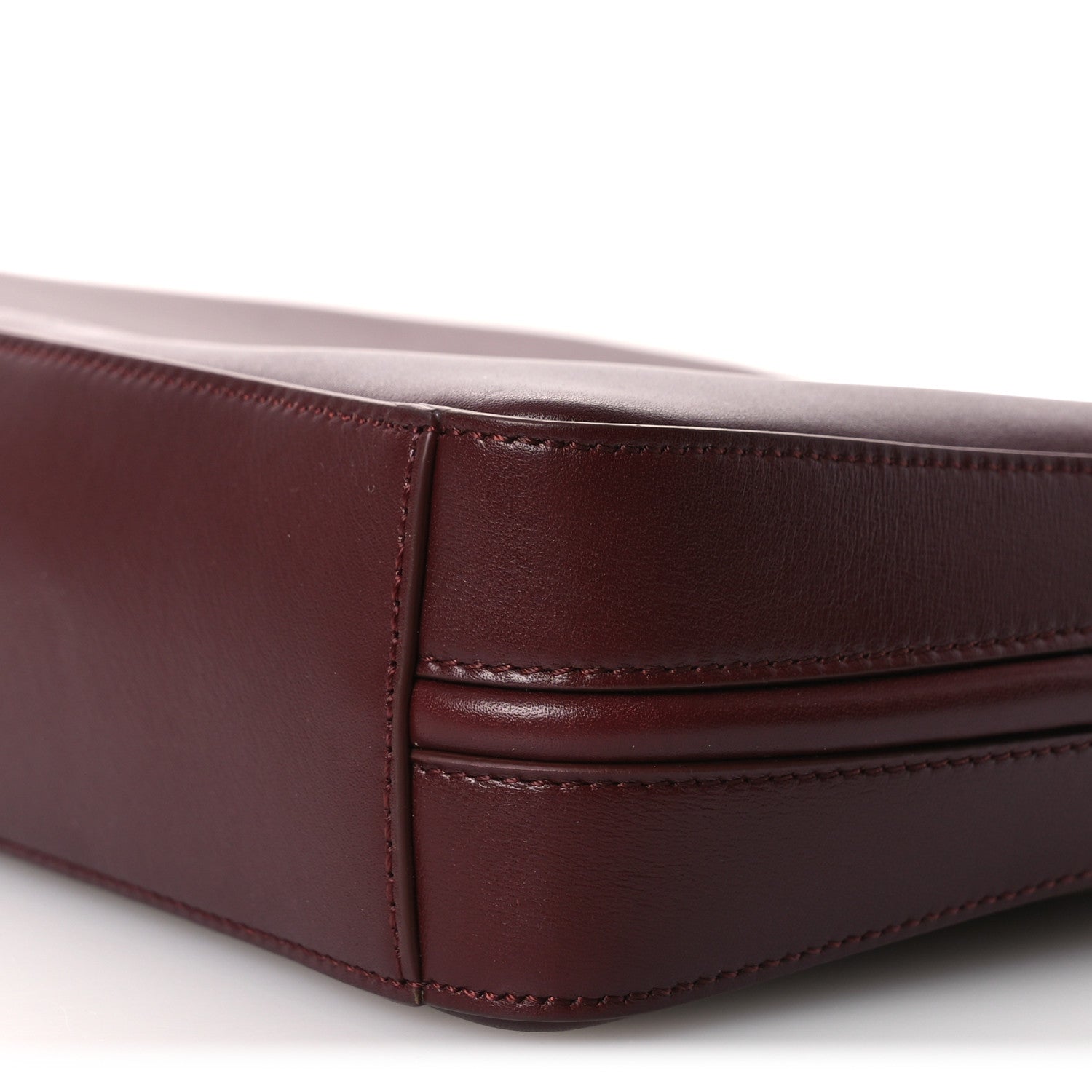 The Row Calfskin Single Mignon Shoulder Bag Terracotta 9 of 11