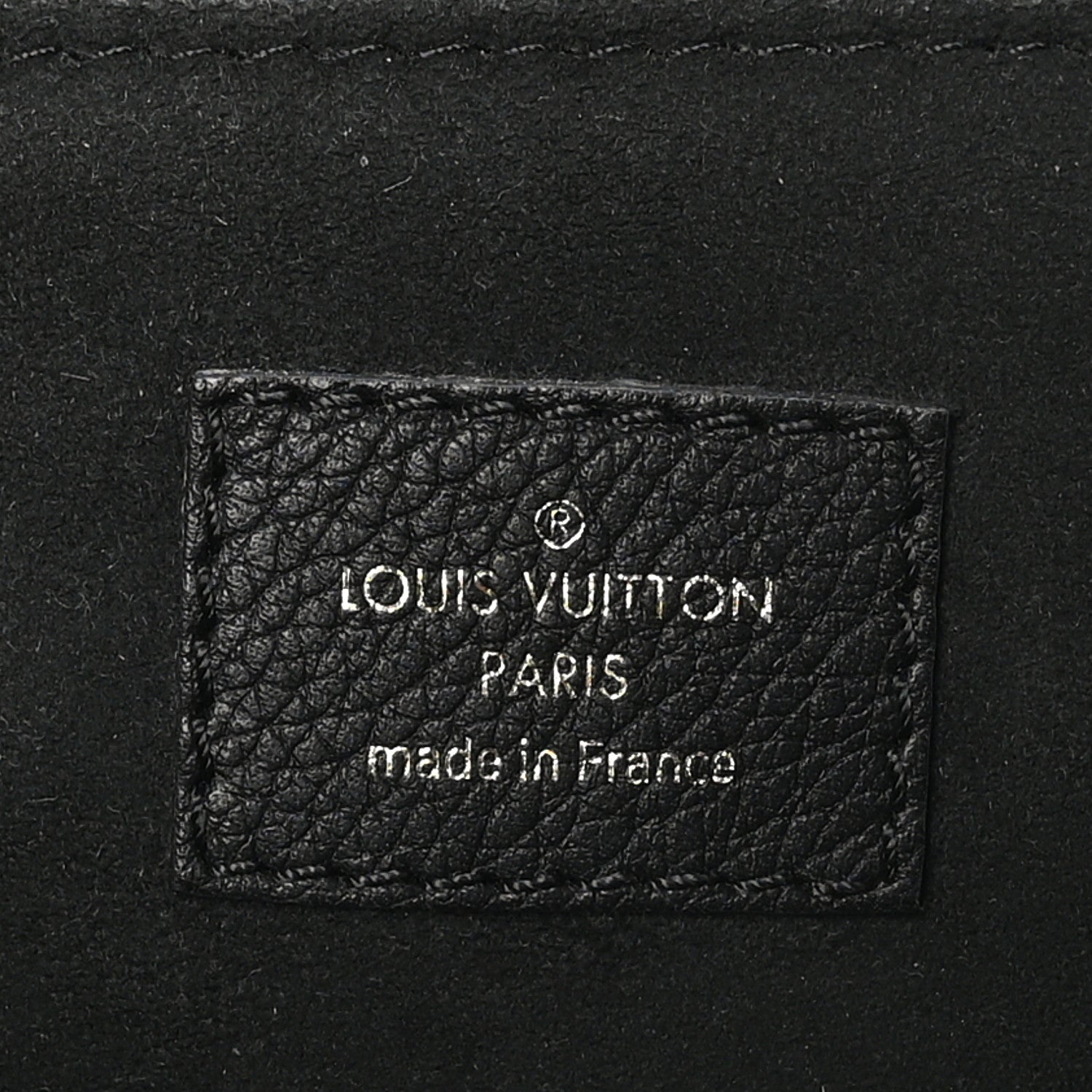 Louis Vuitton Grained Calfskin Lockme Oxford Black 6 of 10