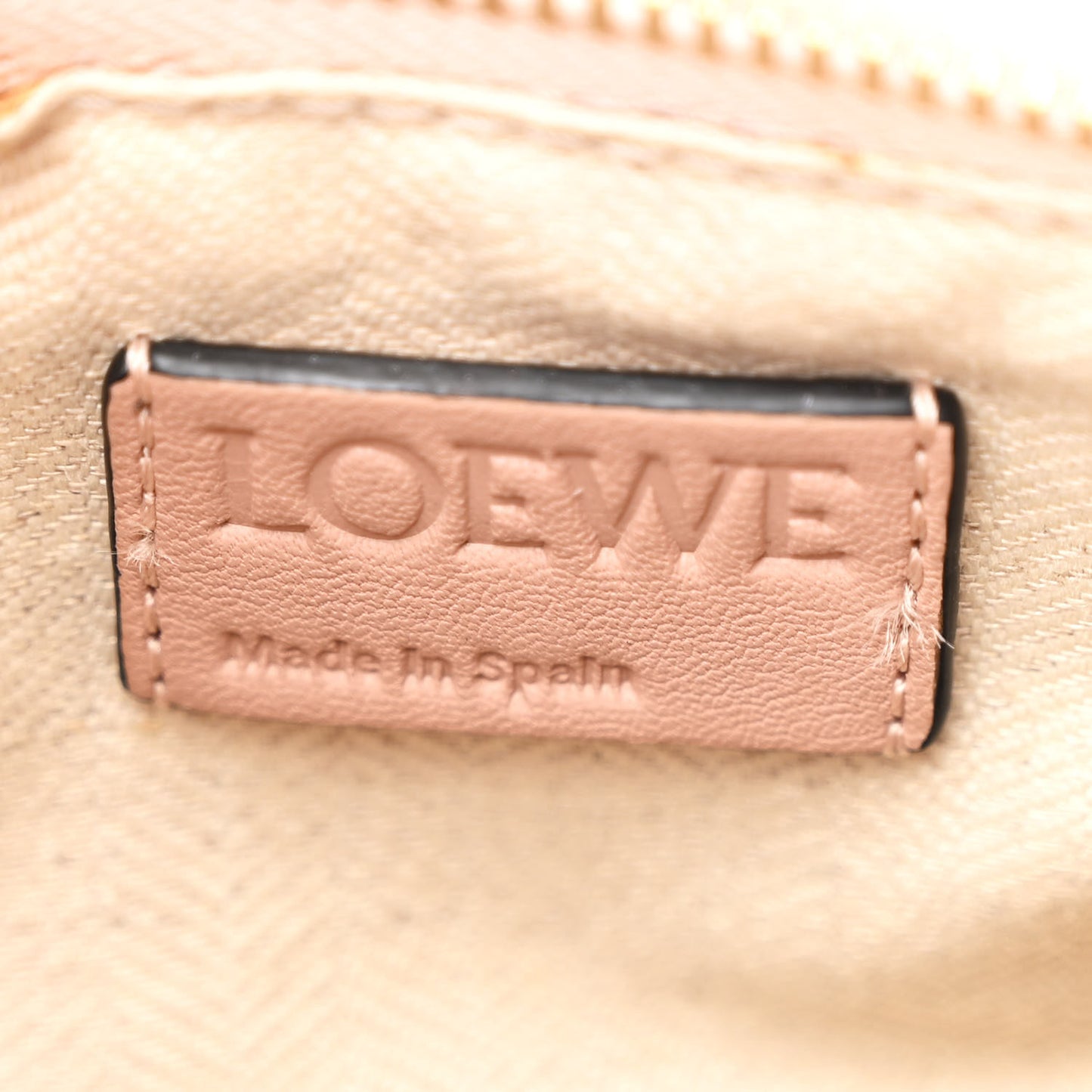 Calfskin Suede Small Puzzle Bag Blush