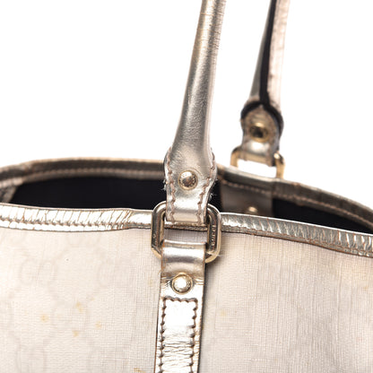 Gucci Crystal Monogram Medium Joy Tote Gold 14 of 17