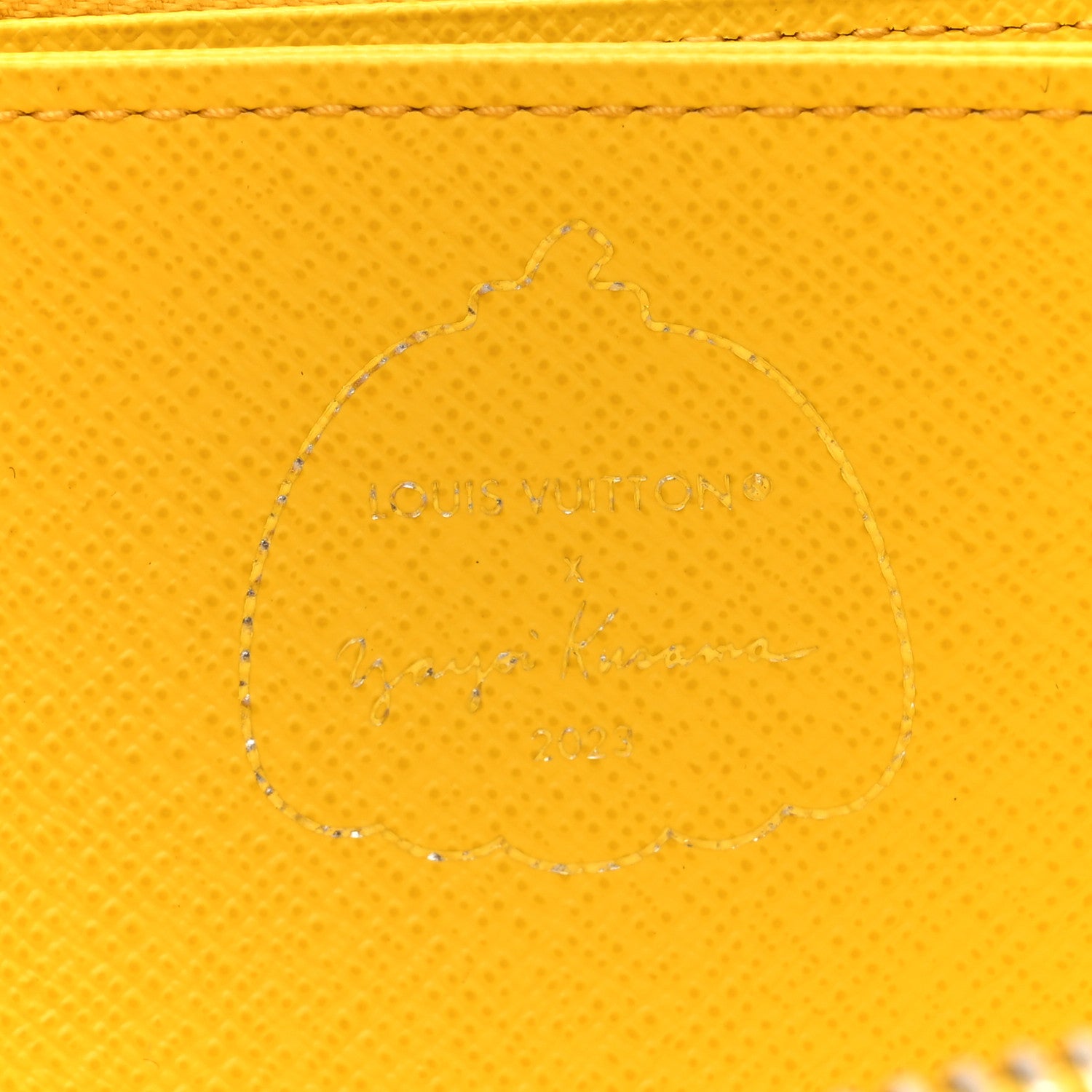 Louis Vuitton LV X YK Epi Zippy Wallet Yellow Black 7 of 11