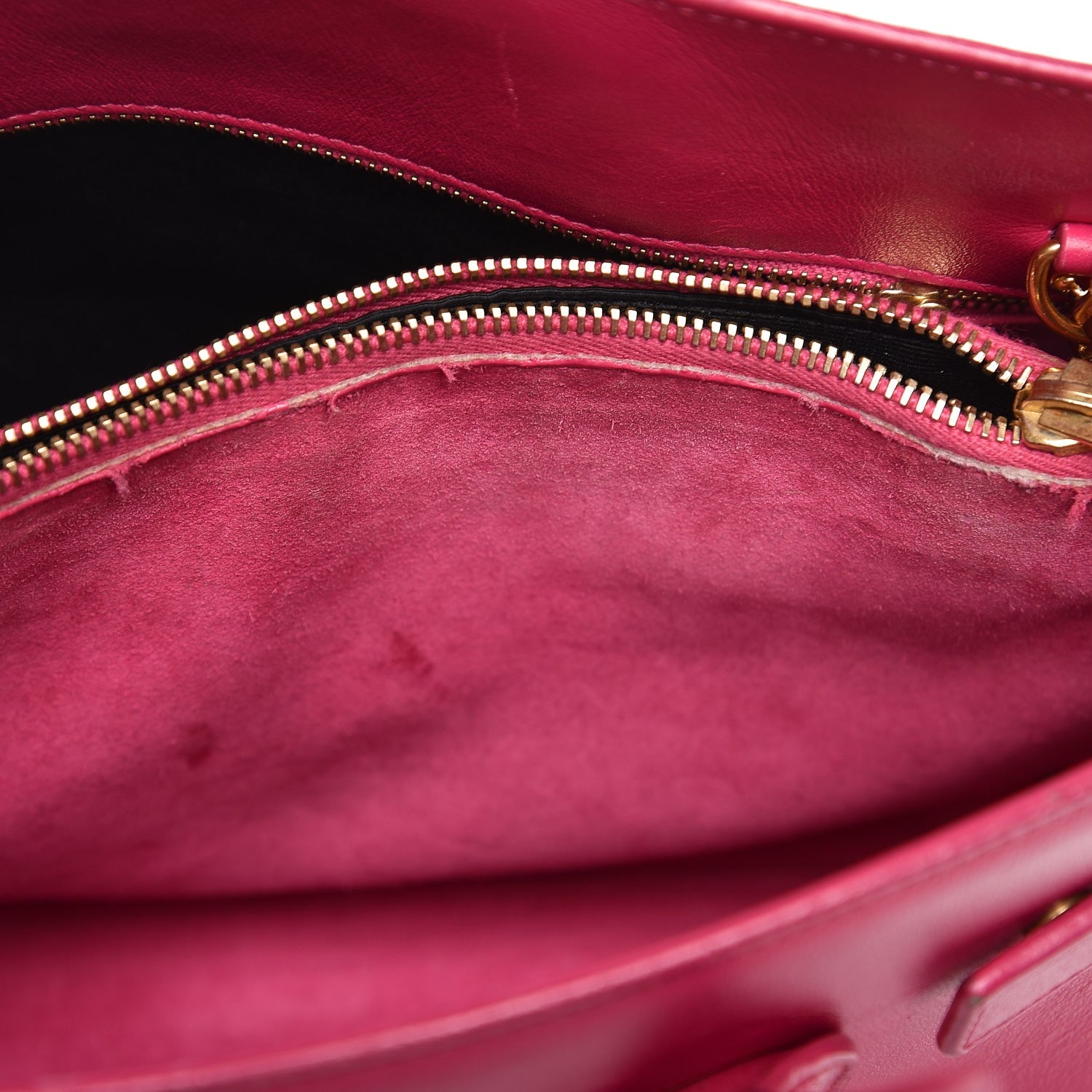 Saint Laurent Calfskin Small Sac De Jour Bubblegum 22 of 23