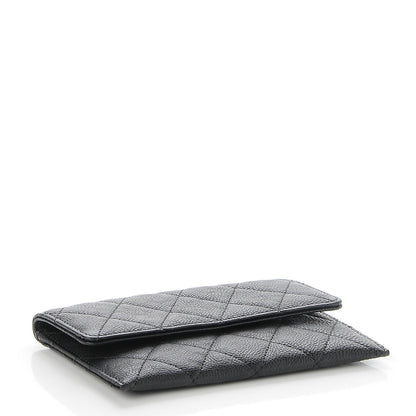 Chanel Caviar Quilted Wallet On Removable Chain Insert Black 4 of 6