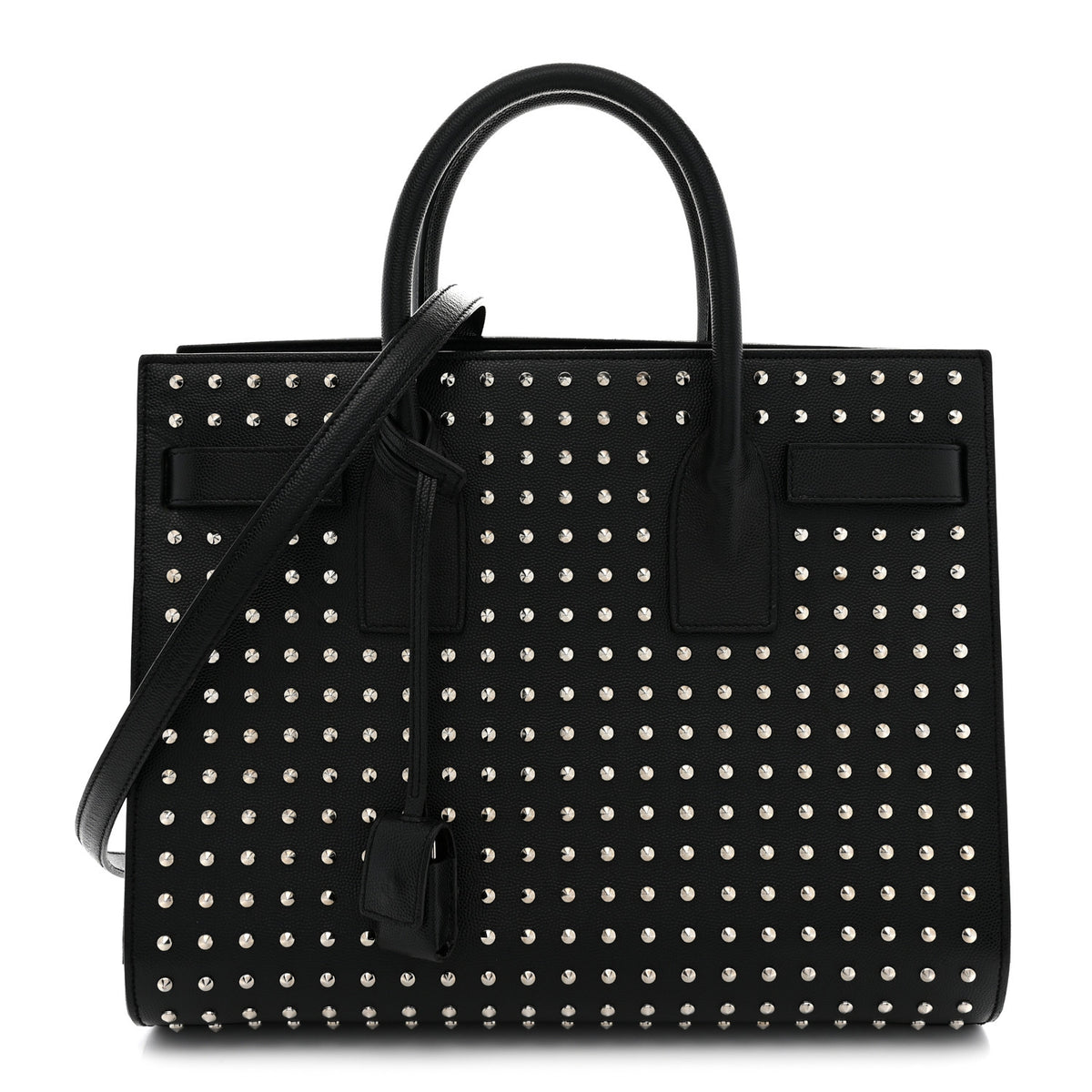 Grain De Poudre Studded Small Sac De Jour Black