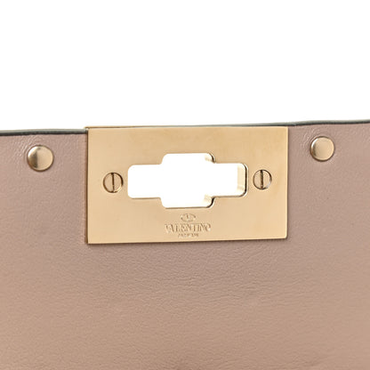 Valentino Garavani Lambskin Medium Rockstud Spike Shoulder Bag Poudre 9 of 9