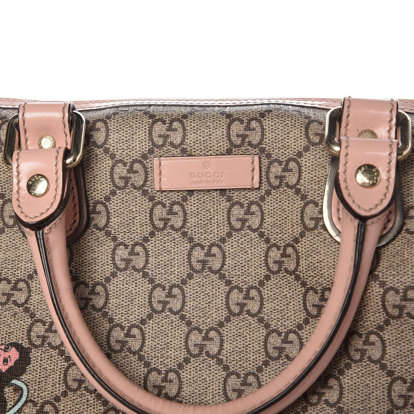 GG Plus Monogram Mermaid Medium Joy Boston Pink