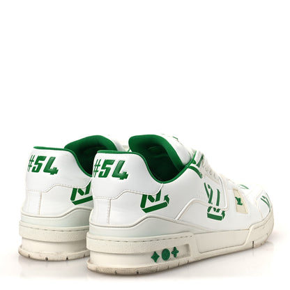 Louis Vuitton Mens LV Trainer Sneakers 10.5 Green 5 of 13