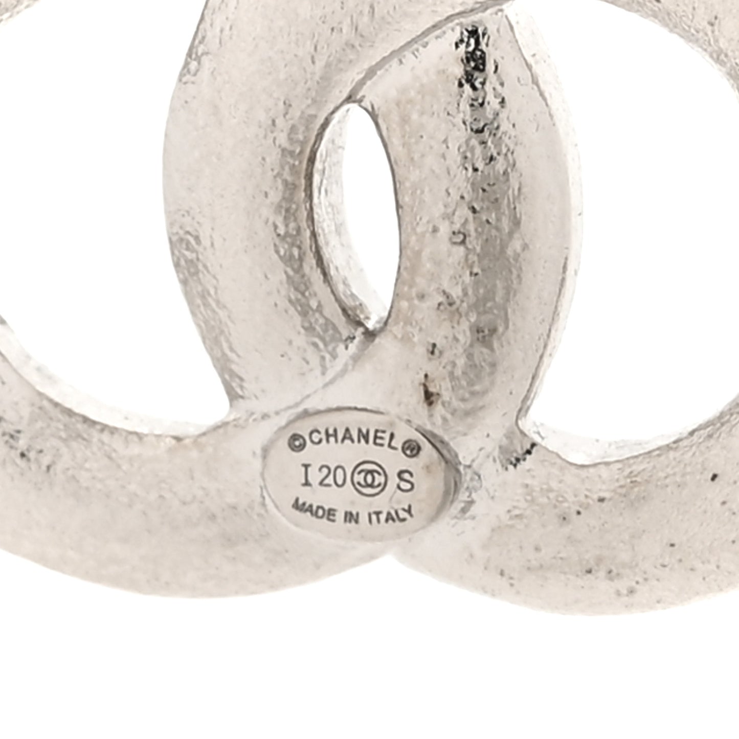 Crystal Palais Garnier CC Drop Earrings Silver