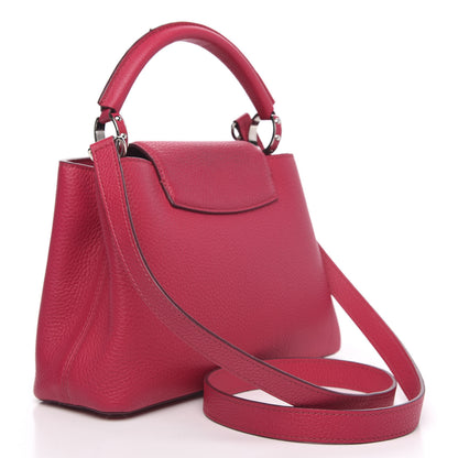 Louis Vuitton Taurillon Capucines BB Fuchsia 4 of 12