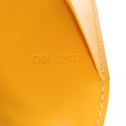 Goyard Goyardine Passport Wallet Yellow 6 of 6