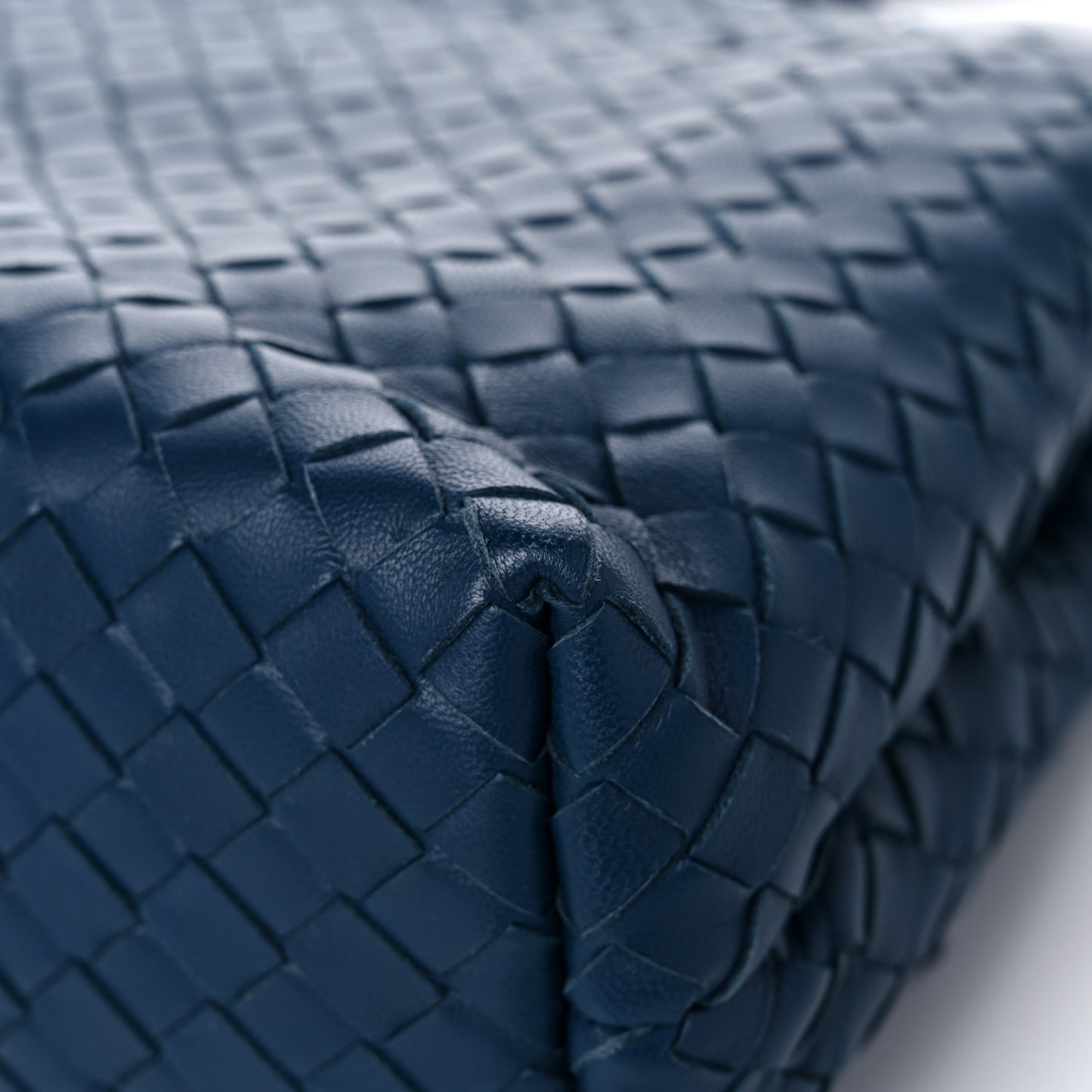 Nappa Intrecciato Small Olimpia Bag Denim