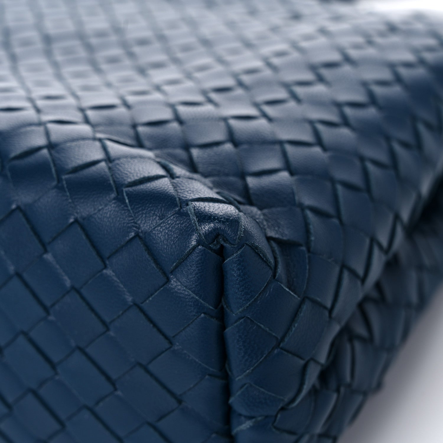 Bottega Veneta Nappa Intrecciato Small Olimpia Bag Denim 11 of 12