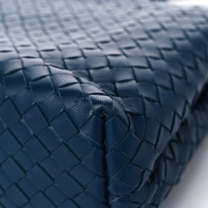 Bottega Veneta Nappa Intrecciato Small Olimpia Bag Denim 11 of 12