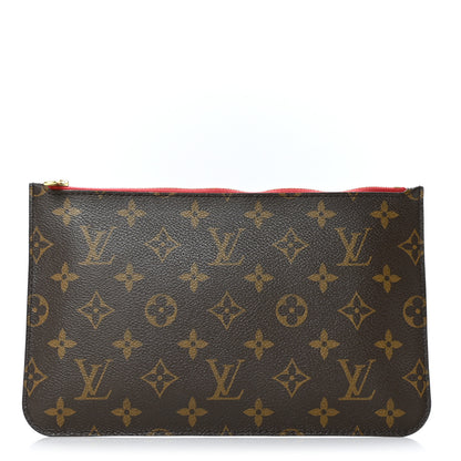 Louis Vuitton Monogram Neverfull MM GM Pochette Cherry 1 of 7