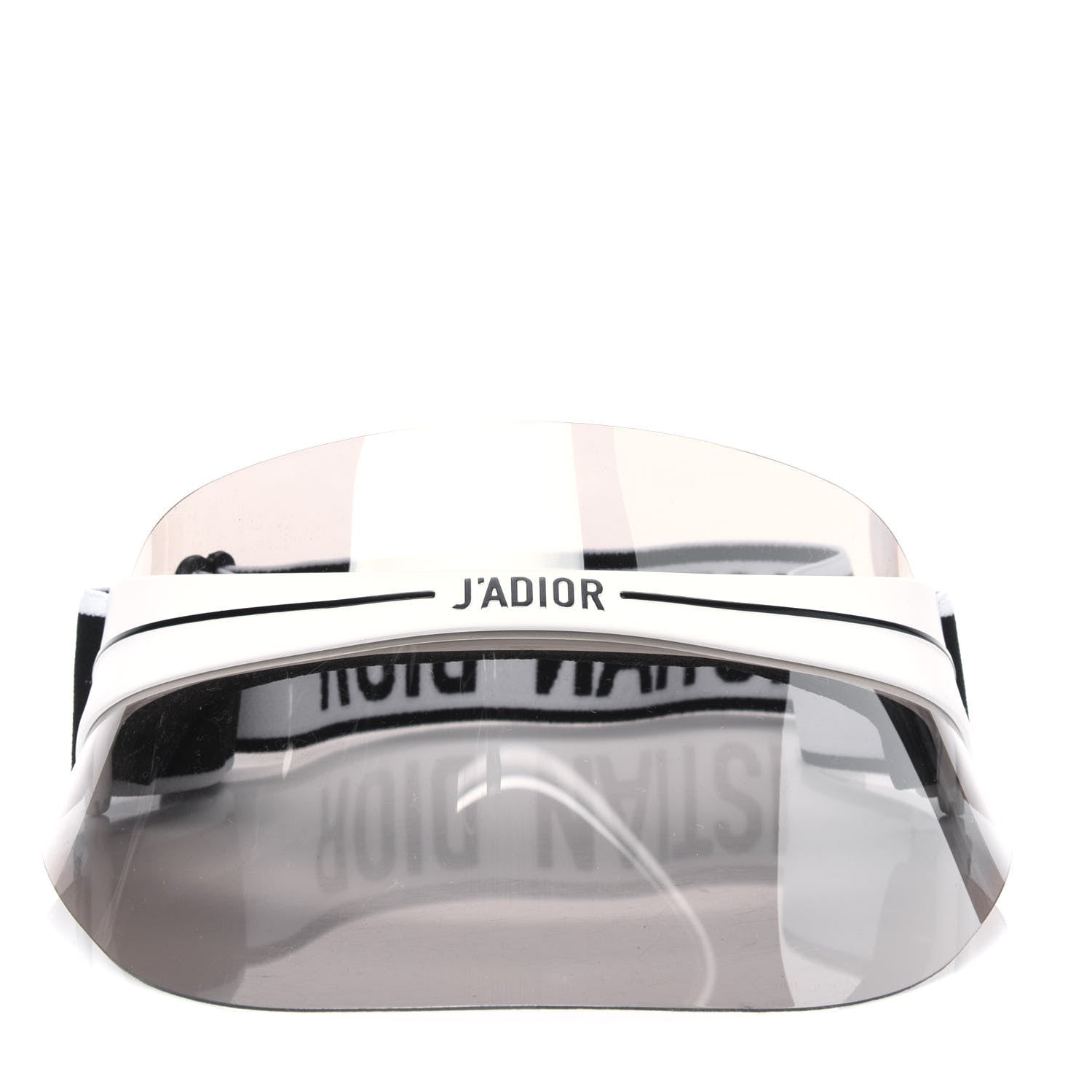 Christian Dior Mirrored DiorClub1 Sun Visor Black 4 of 4