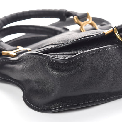 Chloe Calfskin Baby Marcie Satchel Black 7 of 8