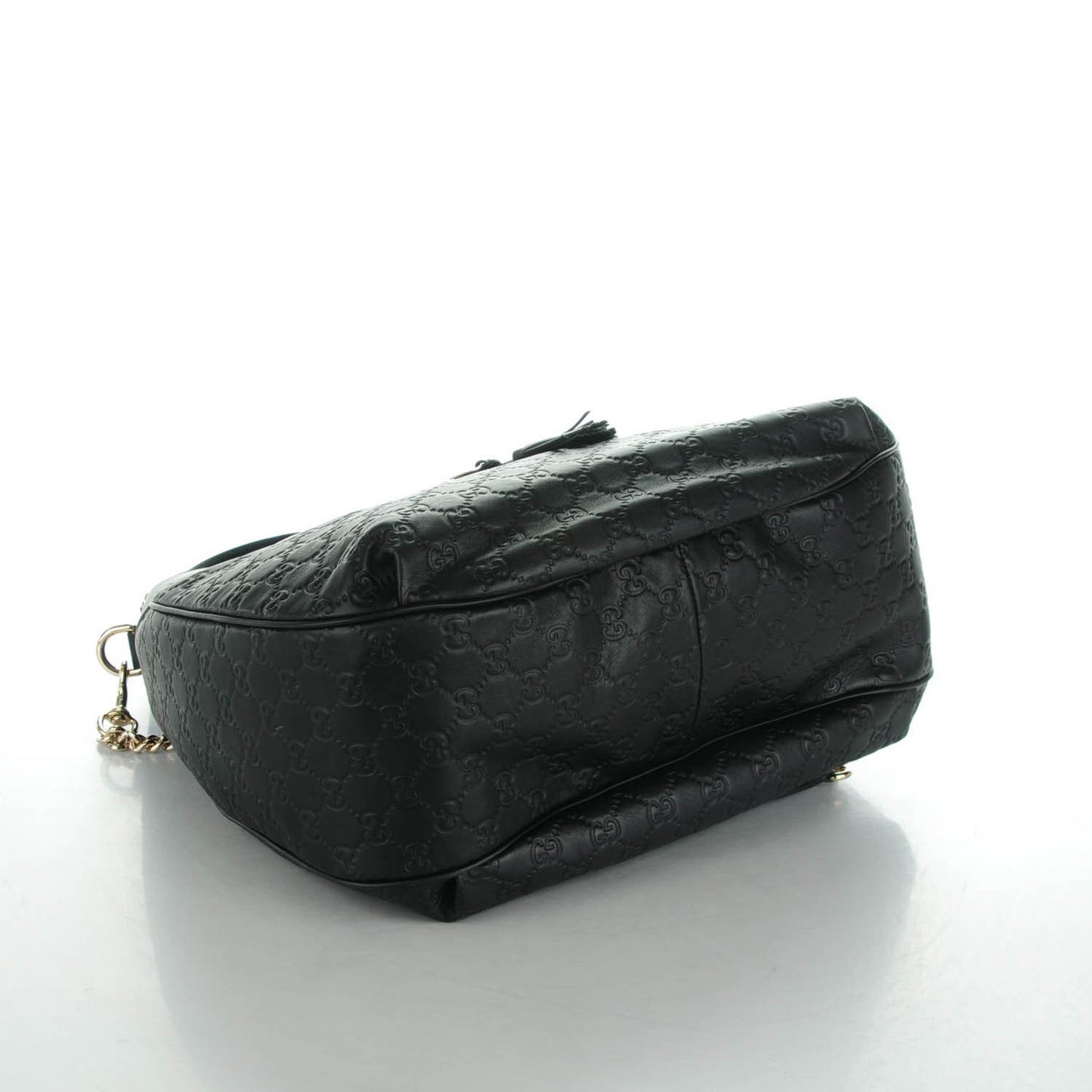 Guccissima Medium Emily Hobo Black