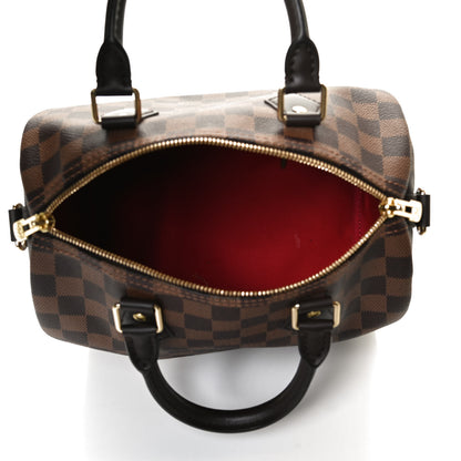 Louis Vuitton Damier Ebene Speedy Bandouliere 25 5 of 10