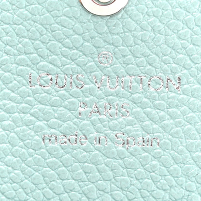 Louis Vuitton Empreinte Monogram Flower Sarah Wallet Pearly Lagoon Turquoise 6 of 7