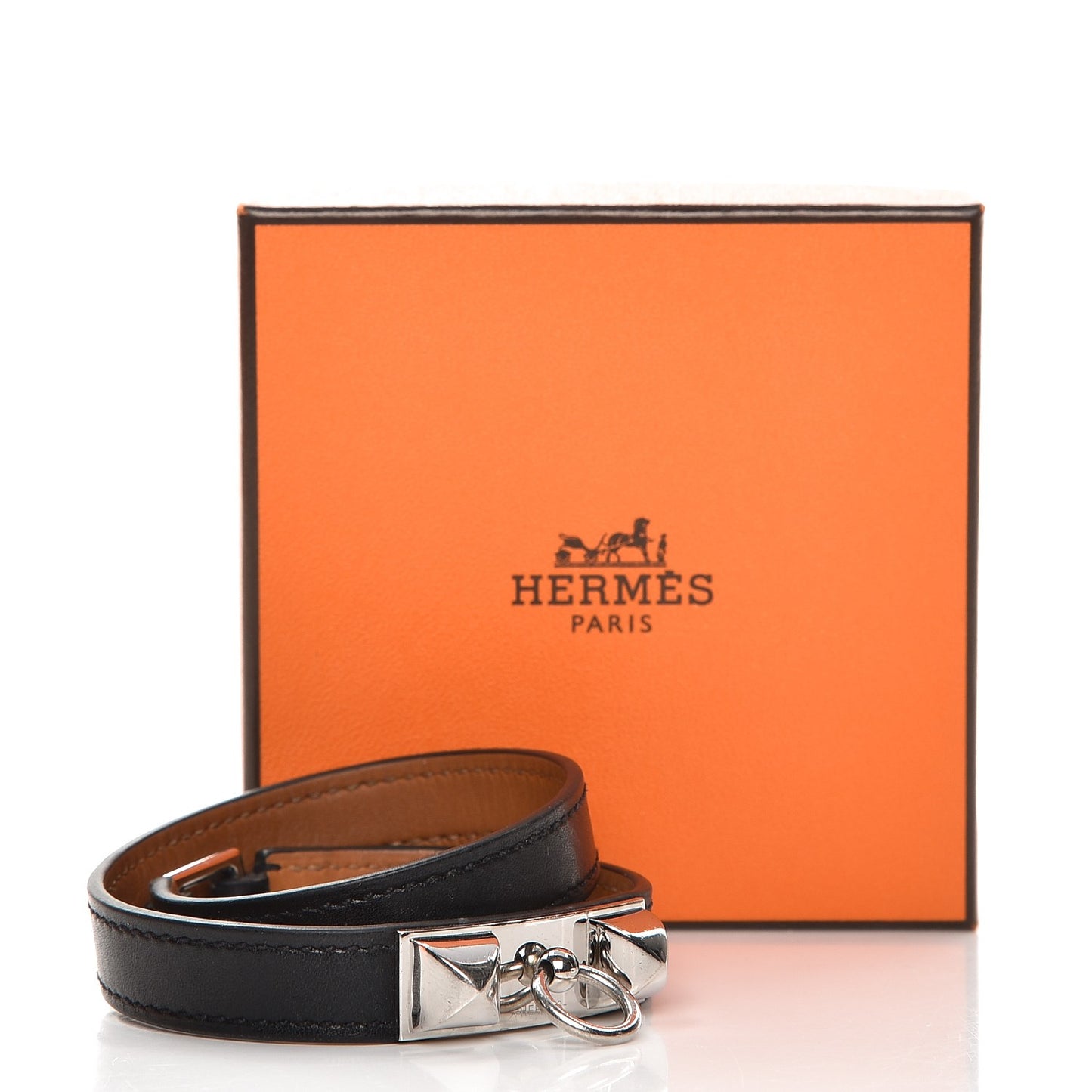 Box Rivale Double Tour Bracelet M Black