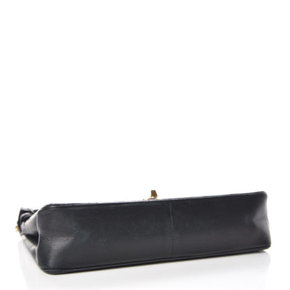 Chanel Lambskin Quilted Medium Double Flap Bijoux Chain Black 5 of 21